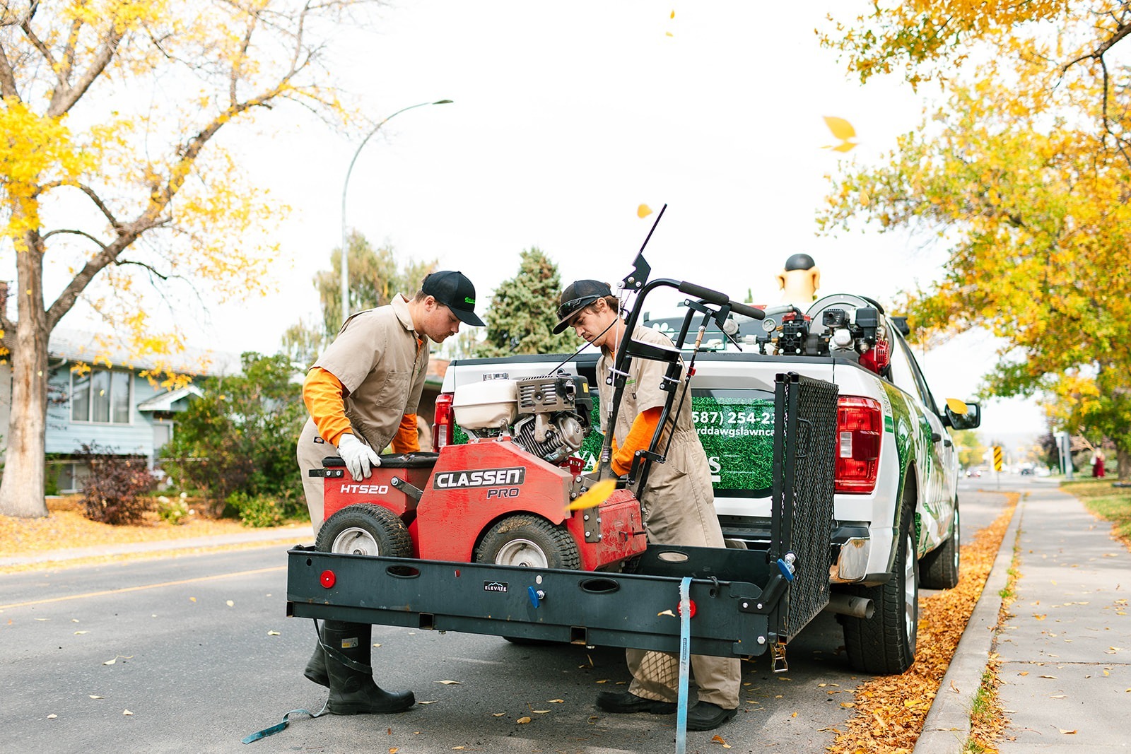 Yard Dawgs' Spring Lawn Overseeding Services